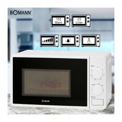 ������������� ���� Bomann MW 6014 CB White - �������� 4