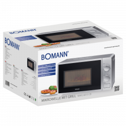   Bomann MWG 6015 CB Silver -  4