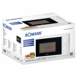   Bomann MWG 6015 CB White -  4