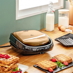 Мультимейкер (Бутербродниця-Вафельниця) Tefal Snack Time Coppertinto SW341G10 - Картинка 7