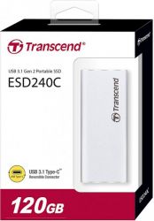 SSD  Transcend ESD240C 120GB USB 3.1 GEN 2 TLC (TS120GESD240C) -  5