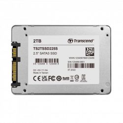 SSD  Transcend SSD225S 2Tb SATA3 2.5" 3D TLC (TS2TSSD225S) -  3