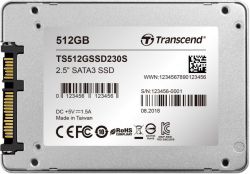 SSD  Transcend SSD230S 512Gb SATAIII 3D TLC (TS512GSSD230S) -  6