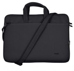 Сумка для ноутбука 16" Trust Bologna Slim Bag черный - Картинка 2