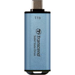 SSD Transcend 1TB USB 3.1 Gen 2 Type-C ESD300 Blue TS1TESD300C -  2