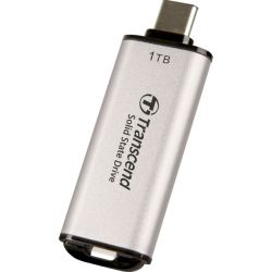 SSD  Transcend ESD300 1TB USB 3.1 Gen 2 Type-C Silver (TS1TESD300S) -  5