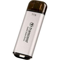  SSD Transcend 1TB USB 3.1 Gen 2 Type-C ESD300 Silver TS1TESD300S -  6