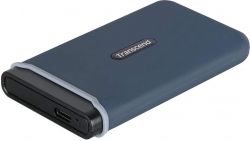 SSD  Transcend ESD370C 250GB USB 3.1 Type-C 3D NAND TLC (TS250GESD370C) Navy Blue -  2