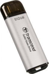 SSD  Transcend ESD300 512GB USB 3.1 Gen 2 Type-C Silver (TS512GESD300S) -  6