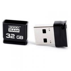 USB Flash Drive 32Gb Goodram Piccolo Black / 17/9Mbps / UPI2-0320K0R11