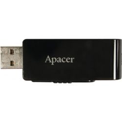 USB   Apacer 64GB AH350 Black RP USB3.0 (AP64GAH350B-1)