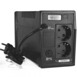    Ritar RTP600 (360W) Proxima-L, LED, AVR, 4st, 2xSCHUKO socket, 1x12V7Ah, plastik Case. Q4 -  2