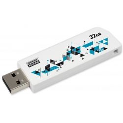 - USB 32GB GOODRAM UCL2 (Cl!ck) White (UCL2-0320W0R11) -  2