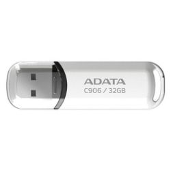 USB Flash Drive 32Gb ADATA C906, White (AC906-32G-RWH) -  1