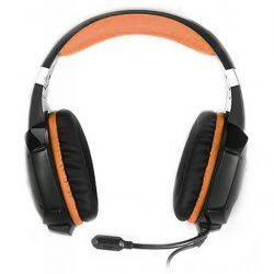 Навушники REAL-EL GDX-7700 Surround 7.1 Black-Orange - Картинка 2