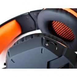Навушники REAL-EL GDX-7700 Surround 7.1 Black-Orange - Картинка 4