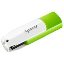 USB   Apacer 64GB AH335 Green USB 2.0 (AP64GAH335G-1) -  2