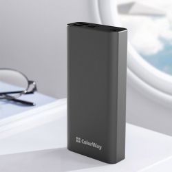 ��� ColorWay 20 000 mAh Full (CW-PB200LPH3GR-PDD) Gray - �������� 14