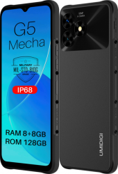 UMIDIGI Смартфон G5 Mecha (RP08) 6.6" 8/128ГБ, 2SIM, 6000мА·год, чорний 6973553523002 - Картинка 3