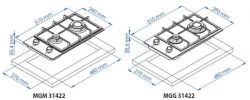 ������ �������� �������� Domino Minola MGG 31422 WH - �������� 3