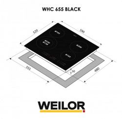 ������������� �������� ����������� WEILOR WHC 655 BLACK - �������� 10