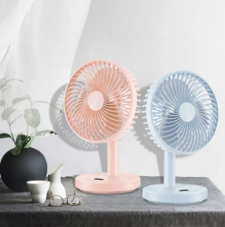 Вентилятор портативный Jile Desktop small fan 01 Pink - Картинка 10