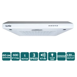 Вытяжка Ventolux FLAT 60 WH - Картинка 3