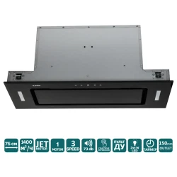 Витяжка VENTOLUX PUNTO 75 BG (1400) TRC JET - Картинка 7