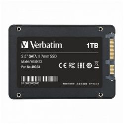 SSD  Verbatim Vi500 S3 1Tb SATA3 2.5" 3D TLC (49353) -  5