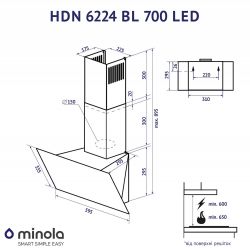 ������� Minola HDN 6224 BL 700 LED - �������� 12