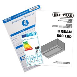 Вытяжка ELEYUS URBAN 800 LED 52 WH - Картинка 11