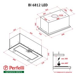  Perfelli BI 6812 W LED -  6