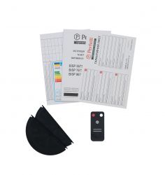 Витяжка PERFELLI BISP 9673 WH 1000 LED Strip - Картинка 9