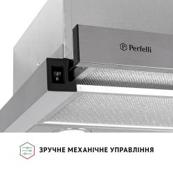 Витяжка телескопічна Perfelli TL 602 I LED - Картинка 5