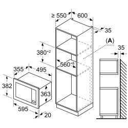 Встраиваемая микроволновая печь Bosch BEL653MS3 - Картинка 5