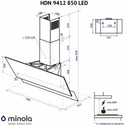  Minola HDN 9412 BL 850 LED -  15