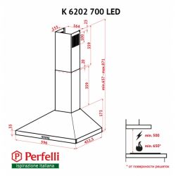 ������� Perfelli K 6202 BL 700 LED - �������� 11