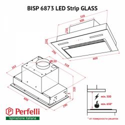  Perfelli BISP 6873 WH LED Strip GLASS -  11