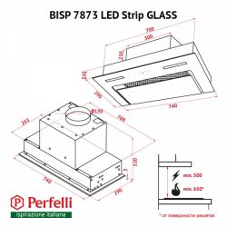 ������� Perfelli BISP 7873 BL LED Strip GLASS - �������� 12