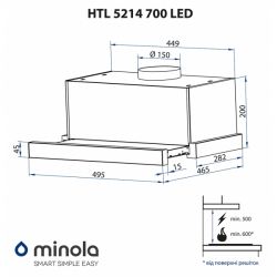  Minola HTL 5214 I 700 LED -  12