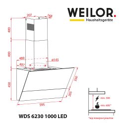  WEILOR WDS 6230 BL 1000 LED -  11