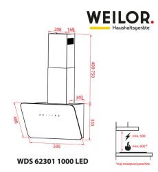  WEILOR WDS 62301 R BL 1000 LED -  7