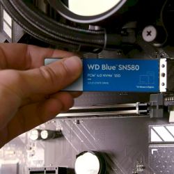   M.2 1Tb, Western Digital Blue SN580, PCI-E 4.0 x4, 3D TLC, 4150/4150 MB/s (WDS100T3B0E) -  5