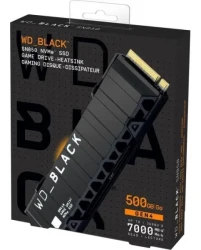������������ ����������� SSD 500Gb, Western Digital Black SN850, PCI-E 4.0 x4, M.2 2280, 3D TLC, 7000/4100 ��/�, � ��������� (WDS500G1XHE) - �������� 4