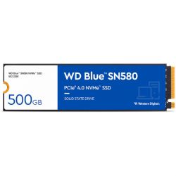  SSD M.2 2280 500GB SN580 Blue WD (WDS500G3B0E) -  2