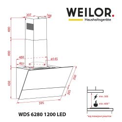  WEILOR WDS 6280 BL 1200 LED -  10