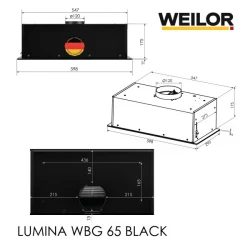 ������� WEILOR LUMINA WBG 65 BLACK - �������� 18