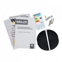 Вытяжка WEILOR LUNA WBG 55 BLACK SILENCE - Картинка 14