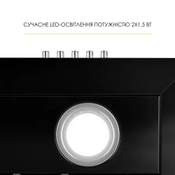 Вытяжка WEILOR MIST WTX 68 BLACK - Картинка 6