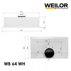 ������� WEILOR WB 64 WH - �������� 12